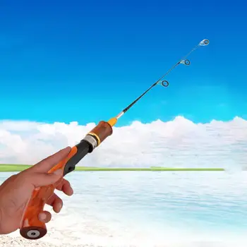 Прочная профессиональная удочка, экономящая трудозатраты, Гибкая подледная удочка высокой плотности для любителей рыбалки