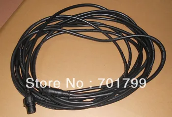 3-жильный водонепроницаемый удлинительный кабель длиной 3,0 м для мужчин и женщин; черный цвет: диаметр штекерного соединения: 15 мм