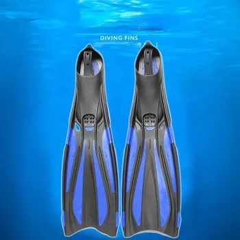 Новые профессиональные ласты для дайвинга для взрослых, унисекс, плавники для фридайвинга, нескользящие удобные длинные ласты для подводного плавания с аквалангом