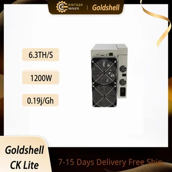 Новый ASIC-майнинг Goldshell CK Lite CKB Miner 6.3Th/s мощностью 1200 Вт с блоком питания