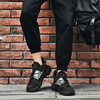 Мужские спортивные кроссовки, повседневная обувь для бега, удобная уличная обувь на шнуровке, амортизирующие модные кроссовки для активного отдыха