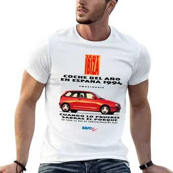 Футболка SEAT IBIZA, летняя одежда, футболки для мальчиков, футболки для мужчин, утяжелители