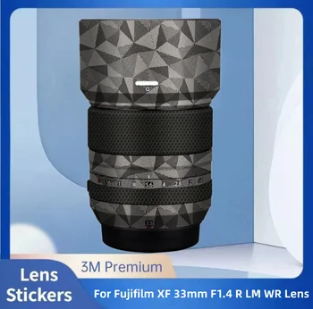 Для Fuji Fujifilm XF 33mm F1.4 R LM WR Наклейка на объектив камеры с защитой от Царапин, Покрытие, Оберточная Защитная Пленка, Защита для тела, Кожный покров