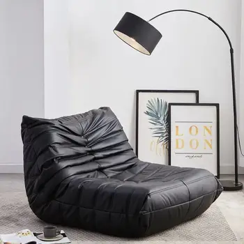 Ленивый диван Caterpillar, спальня, Технологическая ткань, Небольшая гостиная, Кресло для отдыха, Красная сетка, Современный диван для одного человека