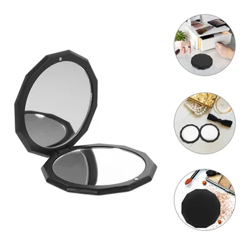 Портативное зеркало для макияжа, компактное увеличительное зеркало, дорожное карманное зеркало, складное зеркало для женщин