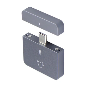 Портативный Корпус твердотельного накопителя NVMe 2230 USB C Адаптер Поддерживает Передачу данных 10 Гбит/с USB3.2 Gen2 Внешний Чехол-коробка для твердотельных накопителей 2230