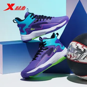 Xtep 2023 Весенне-Осенняя Новая Обувь для Мужчин Модного бренда Jeremy Lin Training Edition Баскетбольная Обувь Спортивные Практичные Кроссовки