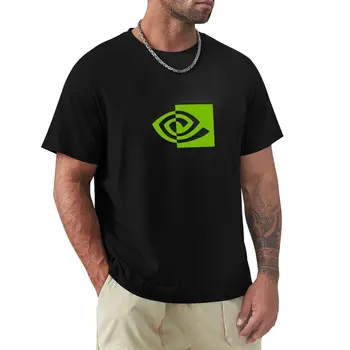 Футболки Nvidia, футболка с графическим рисунком, обычная футболка, белые футболки для мальчиков, мужские футболки с рисунком аниме