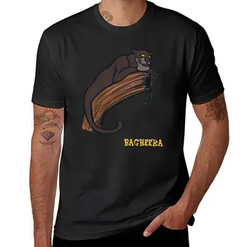Новая футболка Bagheera the panther, футболка с коротким рукавом, графическая футболка, футболка оверсайз, спортивная рубашка, футболки оверсайз для мужчин