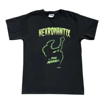 Винтажная рубашка Nekromantix