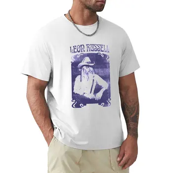 Футболка Leon Russell, топы для мальчика, эстетическая одежда, мужская одежда