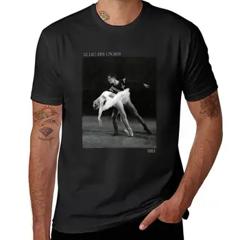 Новая футболка Swan lake, le lac des cygnes 1964, быстросохнущая футболка, спортивная рубашка, спортивные рубашки, облегающие футболки для мужчин