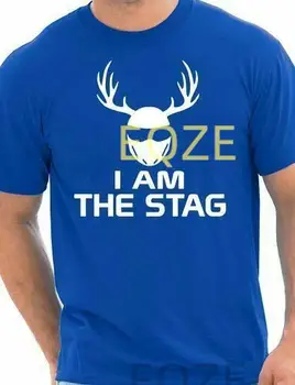 Свадебная мужская футболка I Am The StagStag Night Hen, размер S-XXL
