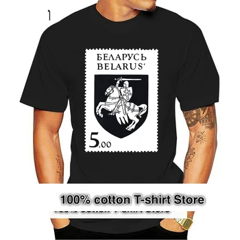 Мужская футболка BELARUS из хлопка на заказ, Евроразмер S-3xl, новинка, известная модная летняя крутая рубашка
