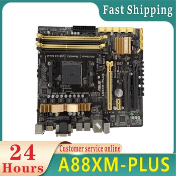 Подходит для Asus A88XM-PLUS, бывшей в употреблении, оригинальная материнская плата с разъемом FM2 + FM2 DDR3, настольная материнская плата A88X