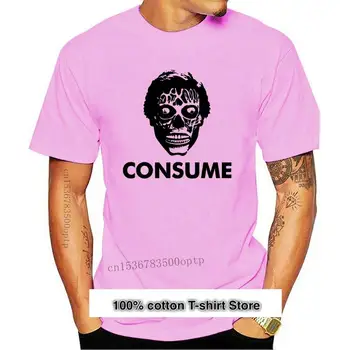 Новая модная белая футболка Consume They Live, размер США