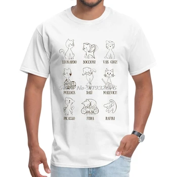 Мужская футболка, топы и тройники Art History Group, хип-хоп, мужская хлопковая футболка, уличная одежда Harajuku