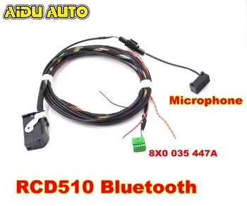 ДЛЯ VW Bluetooth-совместимый Жгут Проводов кабель 8X0035447A Для RCD510 RNS510 Tiguan GOLF Jetta Passat CC С микрофоном