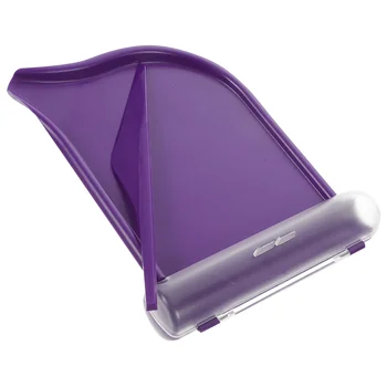 1 комплект пластикового прочного счетного лотка, дозатор, стойка со шпателем (фиолетовый)