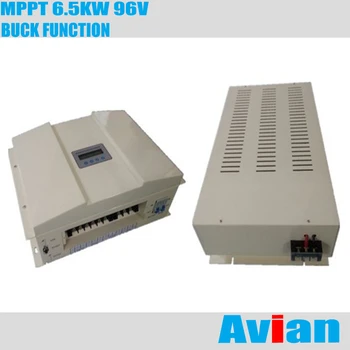 96V 6.5KW Ветер Солнечный Гибридный MPPT Понижающий Функциональный Контроллер Бесплатное Программное Обеспечение Монитор RS232 CE Сертифицированная Высоковольтная Зарядка