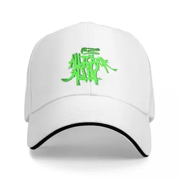 Бейсболка с зеленым логотипом Alligator Alley, модная пляжная детская шляпа, мужская шляпа-дерби, женская кепка, мужская