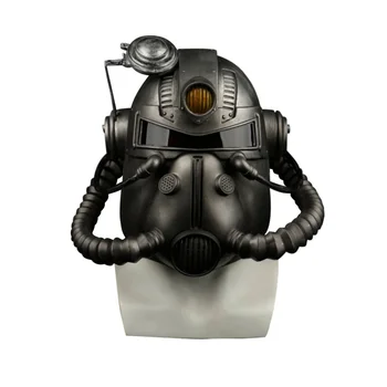 Игровой шлем Power Armor, Носимый шлем T-51, косплей, выпадающий шлем ручной работы, реквизит для взрослых на Хэллоуин