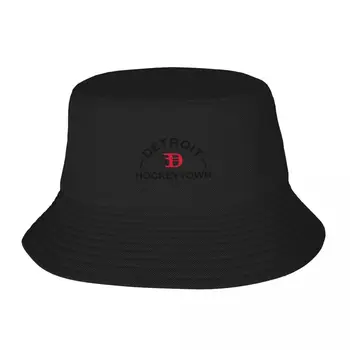 Новый значок Detroit Hockeytown (черный / красный), Широкополая Шляпа, Пушистая Шляпа, Шляпа с Диким Мячом, Дизайнерская Шляпа |-F-| Шляпа Для Мужчин И Женщин