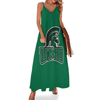 Новое платье без рукавов University of Mount Olive, Длинное платье, свободное летнее платье, платья для женщин 2023