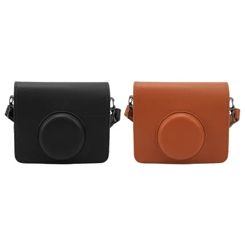 Маленький чехол для фотоаппарата мгновенной печати PU, переносная сумка для фотоаппарата для путешествий