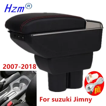 Для Suzuki Jimny Коробка подлокотника Для Suzuki Jimny JB23 JB43 Коробка подлокотника Детали интерьера Детали дооснащения Автомобильный Подлокотник USB 2007-2018