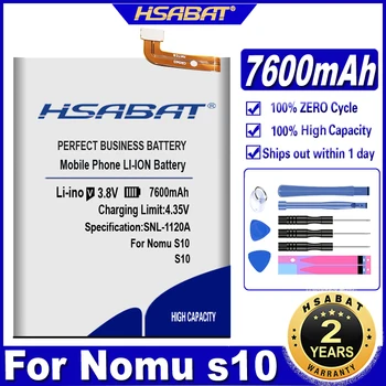 Аккумулятор HSABAT S10 7600mAh для аккумуляторов Nomu S10