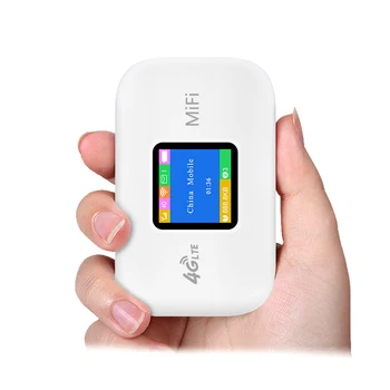 Модем WiFi карманный 2100 мАч WiFi мобильный 4G LTE маршрутизатор Mifis портативный мобильный 4g lte точка доступа Wi-Fi маршрутизатор для путешествий