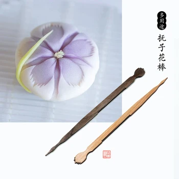 Японские инструменты Wagashi, деревянная форма для прессования цветов
