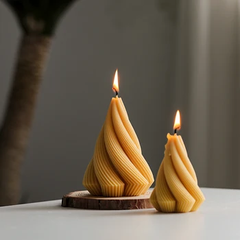 Силиконовая форма для свечей Cream tower Форма для свечей Мыло для выпечки тортов с шоколадным муссом Форма для ароматерапии Инструменты для украшения дома своими руками