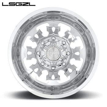 LSGZL Новый дизайн моноблока с Глубокой Вогнутой формой кованые колесные диски из авиационного алюминия 6061 индивидуальные кованые колеса для спортивных гоночных автомобилей