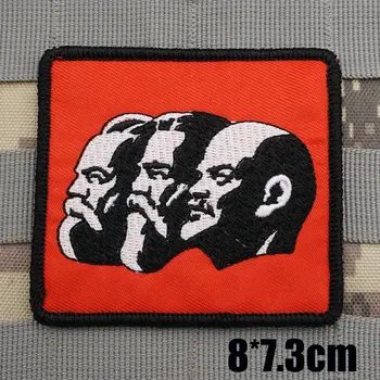Военно-тактические нашивки с вышивкой, нарукавная повязка, значок на рюкзаке с застежкой-крючком для одежды
