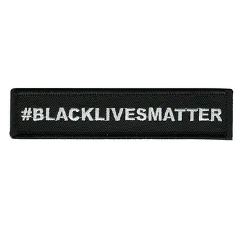 Нашивки с утюгом Black Lives Matter, Самоклеящийся значок справа для куртки, нашивка с утюгом для одежды, жилеты, куртки, Рюкзаки, кепки