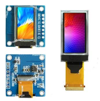 IPS 0,96-дюймовый 7PIN/31PIN SPI полноцветный OLED-экран PM (плата / без платы) SSD1357 Drive IC 64 (RGB) * 128 Параллельный интерфейс