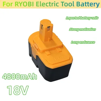 Для Ryobi P100 4800mAh 18V Сменный Аккумулятор P101 ABP1801 ABP1803 BPP1820 Аккумуляторные Электроинструменты