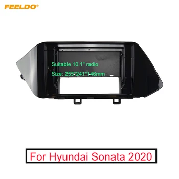 Автомобильная 2Din Аудиосистема Лицевая Панель Рамка Для Hyundai Sonata (LHD) 10,1