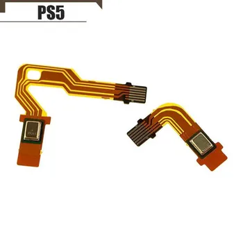 замена гибкого кабеля микрофона на 1 пару для ручки игрового контроллера PS5, внутреннего ленточного кабеля микрофона