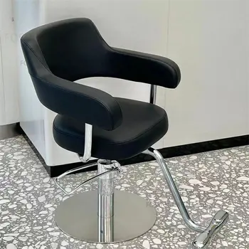Современные парикмахерские кресла, профессиональные парикмахерские кресла, Высококлассный парикмахерский салон, Специальное парикмахерское кресло, простая мебель для домашнего салона