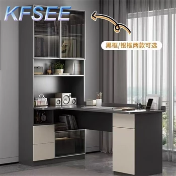 Романтический офисный стол Kfsee со шкафом