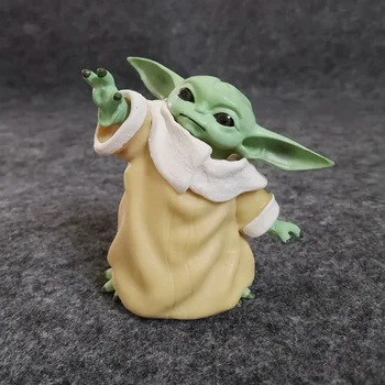 Figurine Cosplay bébé Yoda Grogu en PVC de 7cm, Figurine de Collection, modèle de jouet pour enfants