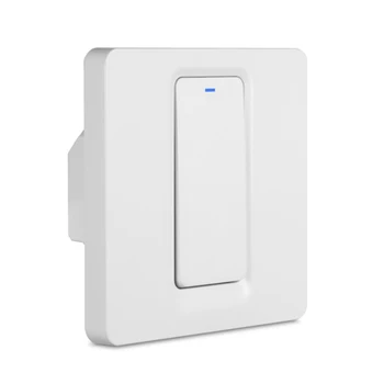 Умный настенный выключатель света Wi-Fi с нейтральным проводом, беспроводная кнопка Smart Life Control Touch Light EU для Alexa Home IFTTT Life App