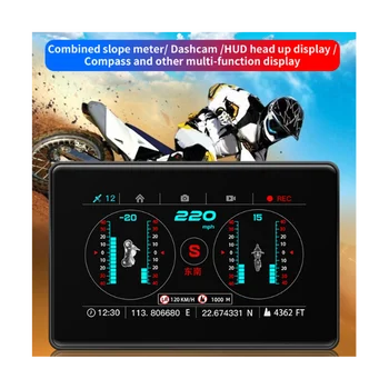Сенсорный экран C20-M Автомобильный Головной Дисплей Автомобильный GPS-Проектор Уровень Компаса Скорости Автомобиля Бортовой Дисплей Сигнализации 32G