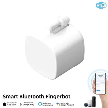 Tuya Smart Switch Кнопочный Толкатель Bluetooth Fingerbot Приложение Smart Life Или Управление Таймером Add Hub Совместим С Alexa Google Home