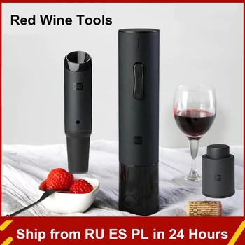 Автоматическая открывалка для бутылок Mijia для красного вина, Резак для фольги, электрический штопор, креативный нож, пробка, быстрый набор графинов, гаджеты