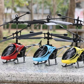 Вертолет с дистанционным управлением и легкой Usb-зарядкой, устойчивая к падениям модель мини-самолета для детей, устойчивые игрушки, подарки