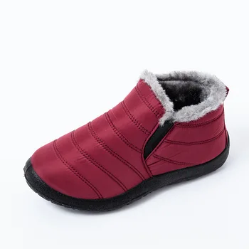 Женская зимняя теплая хлопчатобумажная обувь на мягкой подошве, хлопчатобумажная обувь, женская обувь, мужская обувь, Зимние ботинки, хлопчатобумажные ботинки 2023, Водонепроницаемые